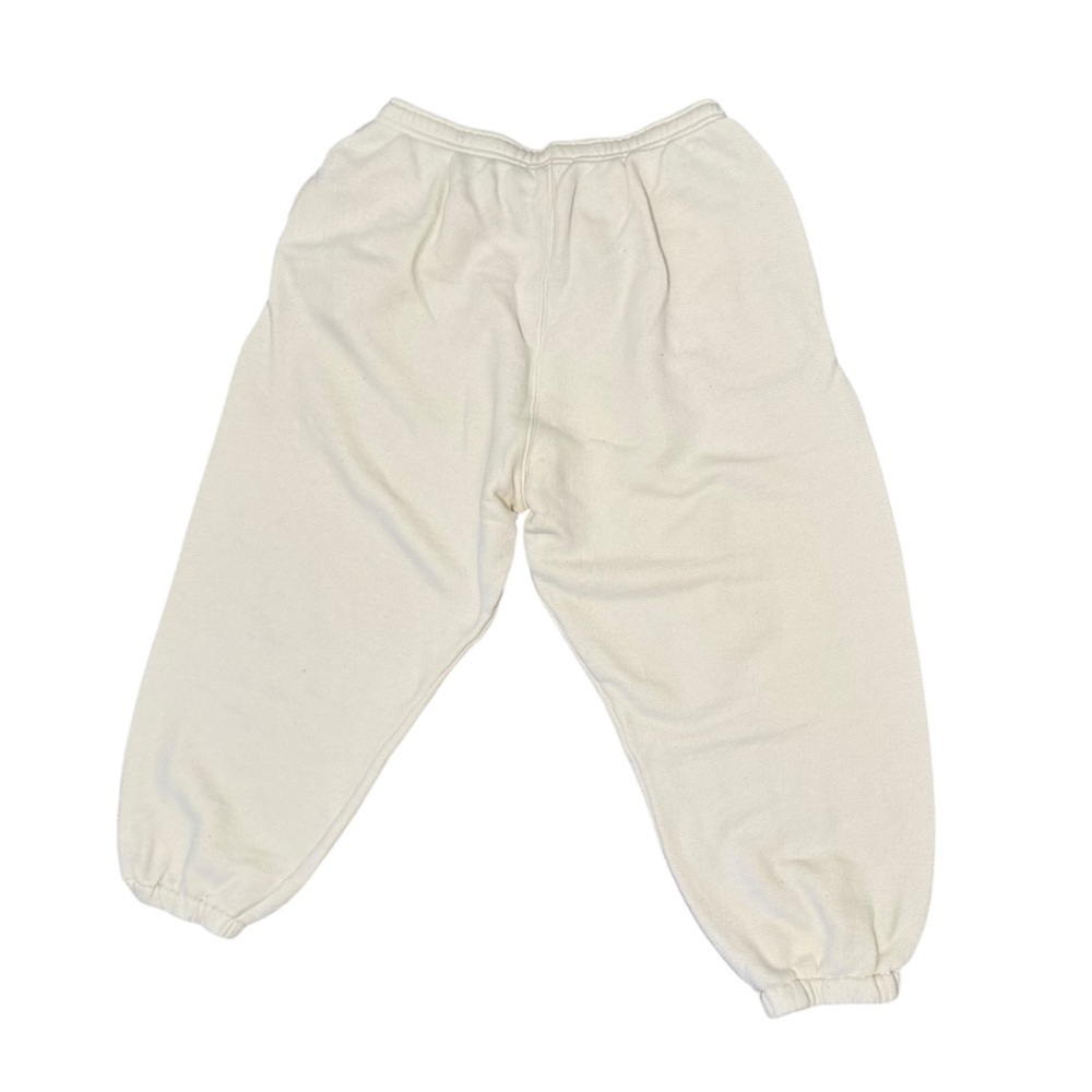 NA NIN Women’s Cream color Sweat Pants Size XL with pockets - Picture 2 of 7